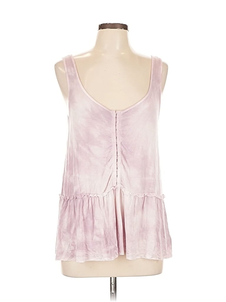 Pre-owned American Eagle Outfitters Tank Top Pink Plunge Neckline Tops