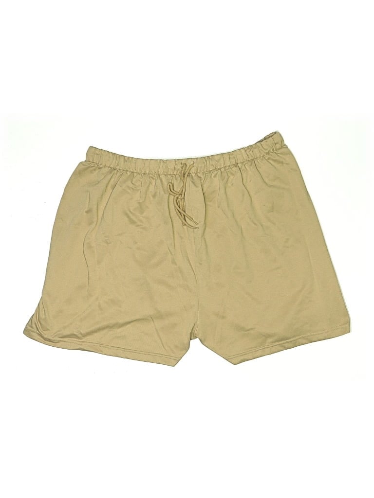 Pre-owned Nydj Khaki Shorts In Brown