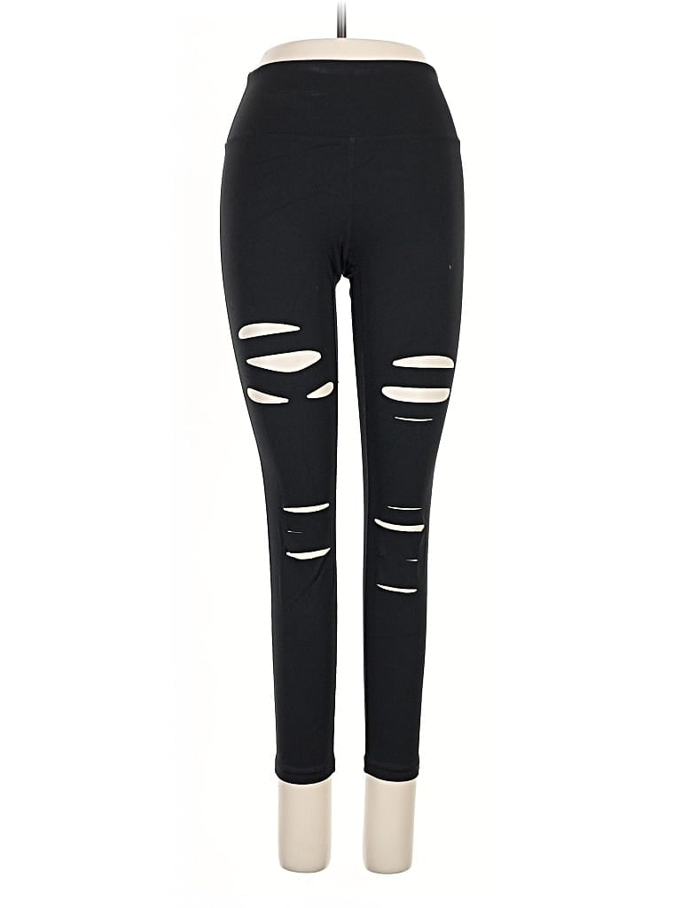Pre-owned Zyia Active Leggings In Black