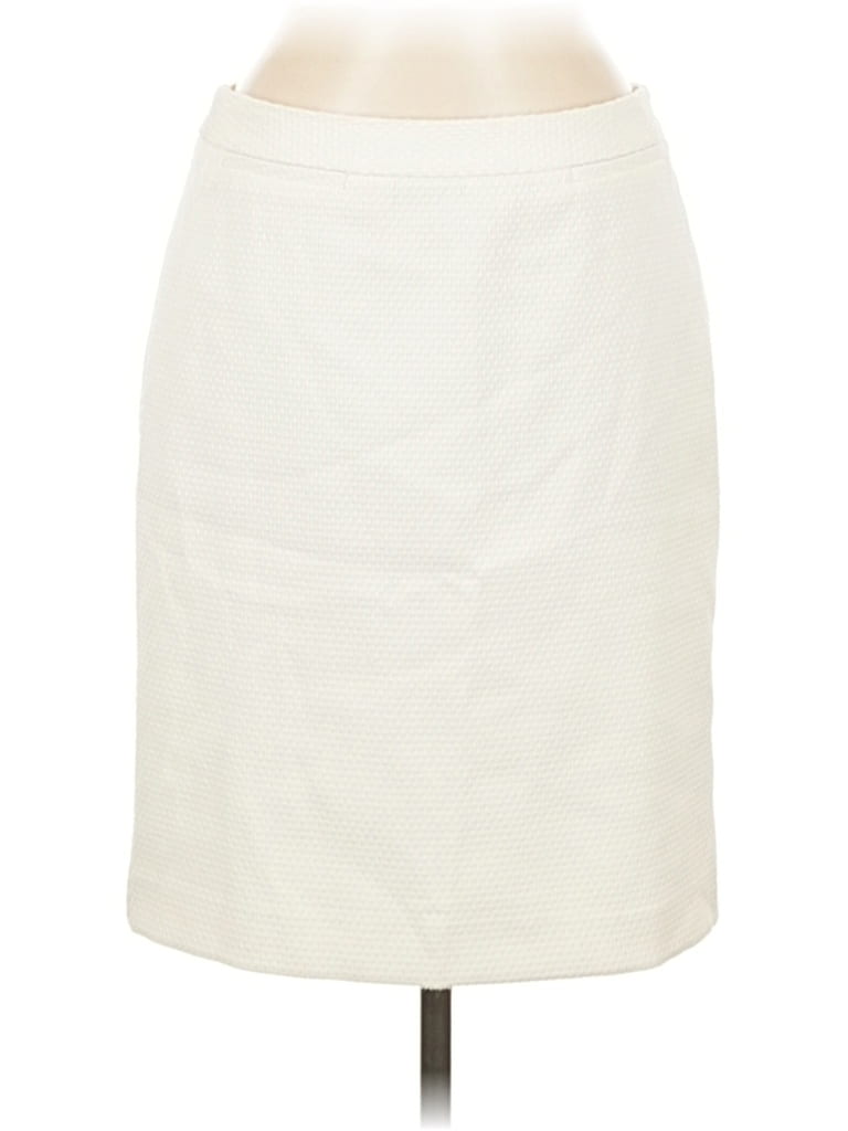 HALOGEN Pre-owned Formal Skirt In White
