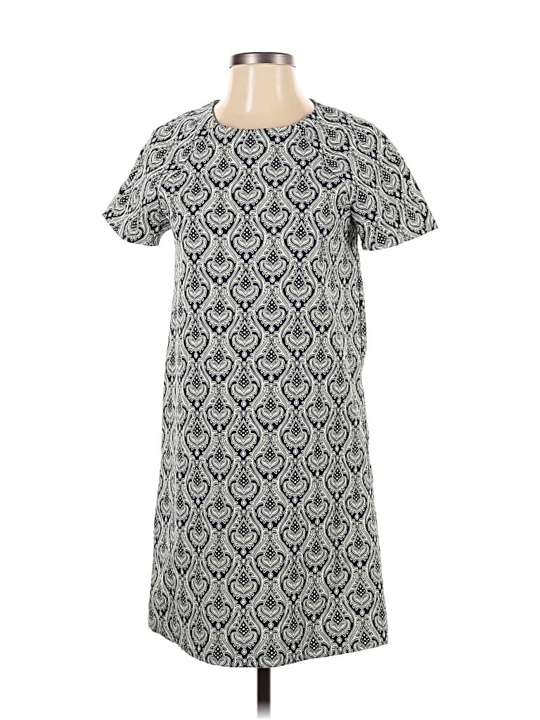 Pre-owned Zara Basic Casual Dress In Gray