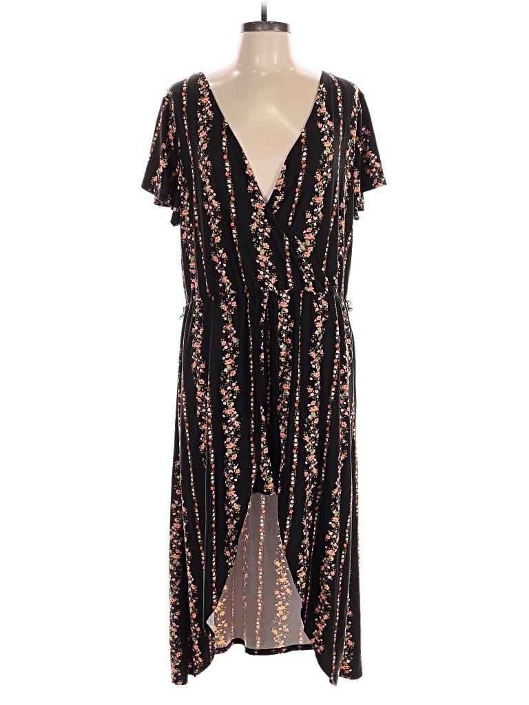 Pre-owned No Boundaries Cocktail Dress In Black