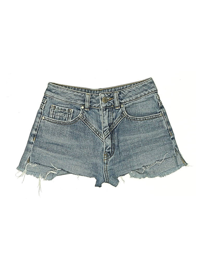 Pre-owned Unbranded Denim Shorts In Blue