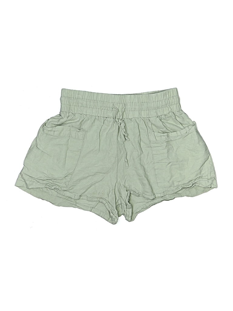 Pre-owned Indigo Rein Shorts In Green