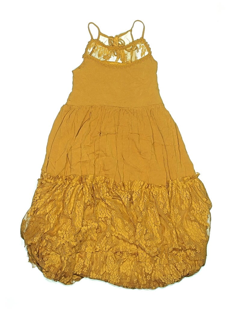 Pre-owned Unbranded Kids' Dress In Brown