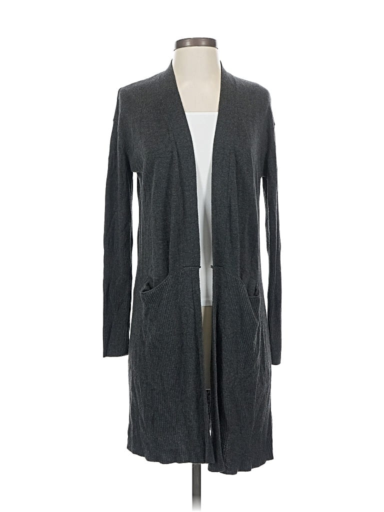 Pre-owned M Magaschoni Cardigan Sweater In Gray