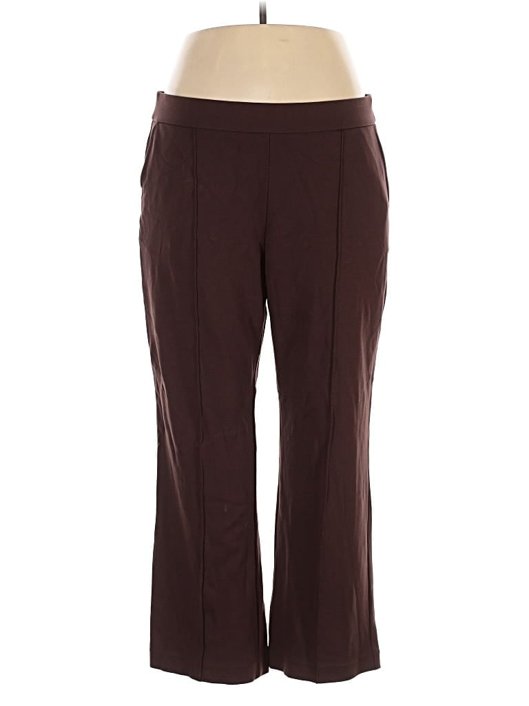 Pre-owned Jones New York Signature Dress Pants In Brown