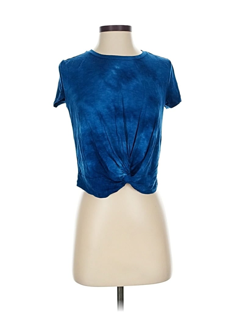 Pre-owned Aerie Short Sleeve T-shirt In Blue