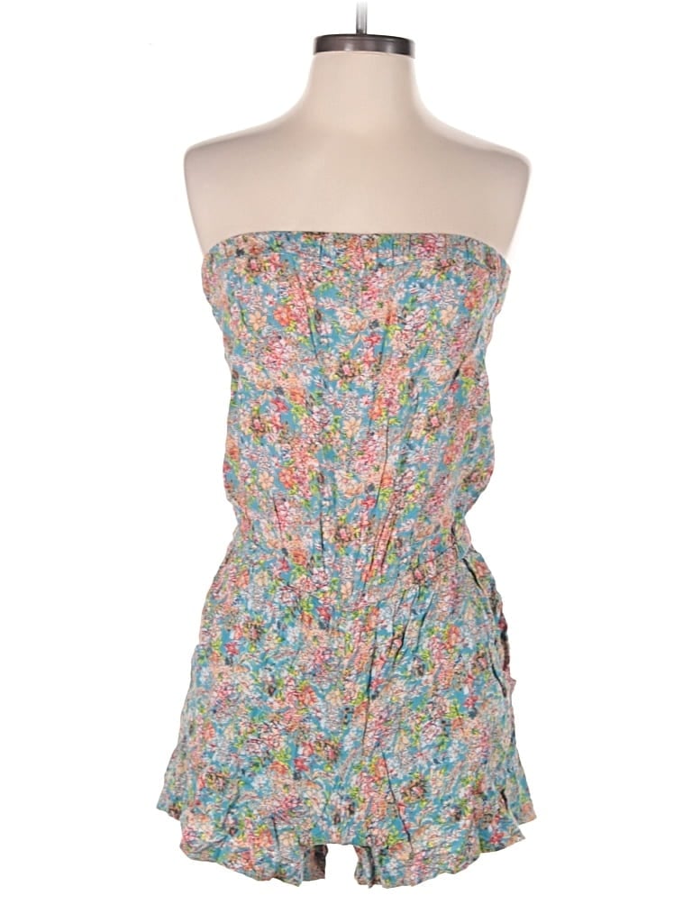 Pre-owned Angie Romper In Blue