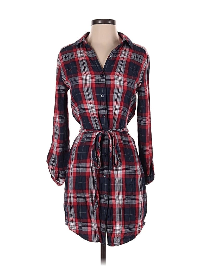 Pre-owned Banana Republic Factory Store Casual Dress In Red