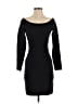 BCBGMAXAZRIA Solid Black Cocktail Dress Size S - photo 1