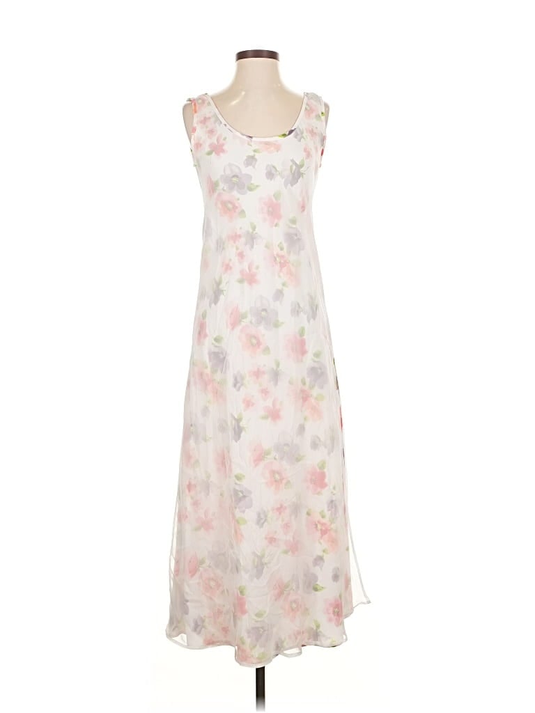 Pre-owned Compagnie Internationale Express Casual Dress In White