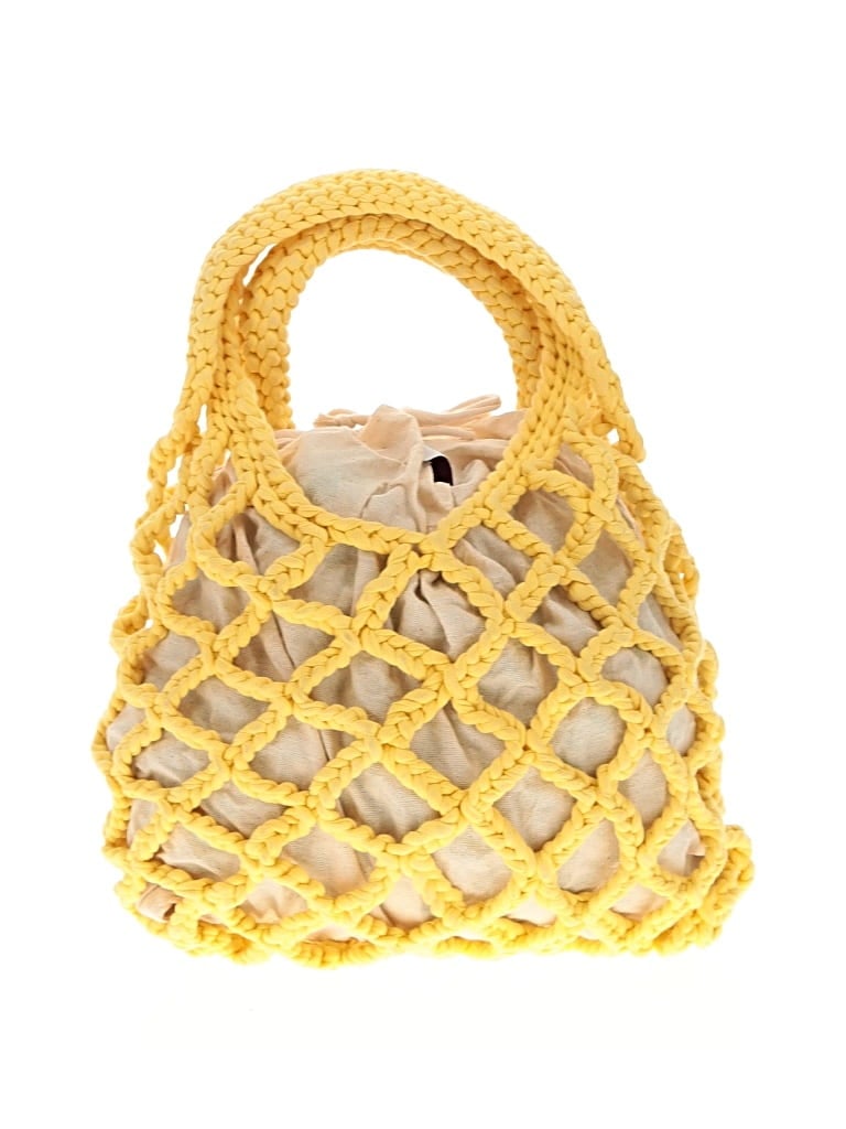 Pre-owned Assorted Brands Satchel In Yellow