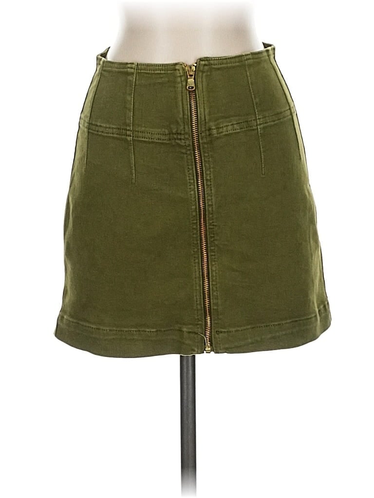 Pre-owned We The Free Casual Skirt In Green