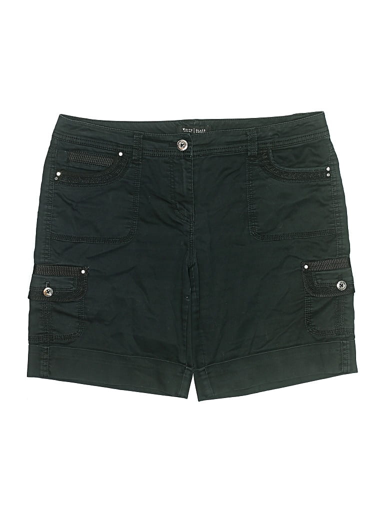 Pre-owned White House Black Market Cargo Shorts In Green