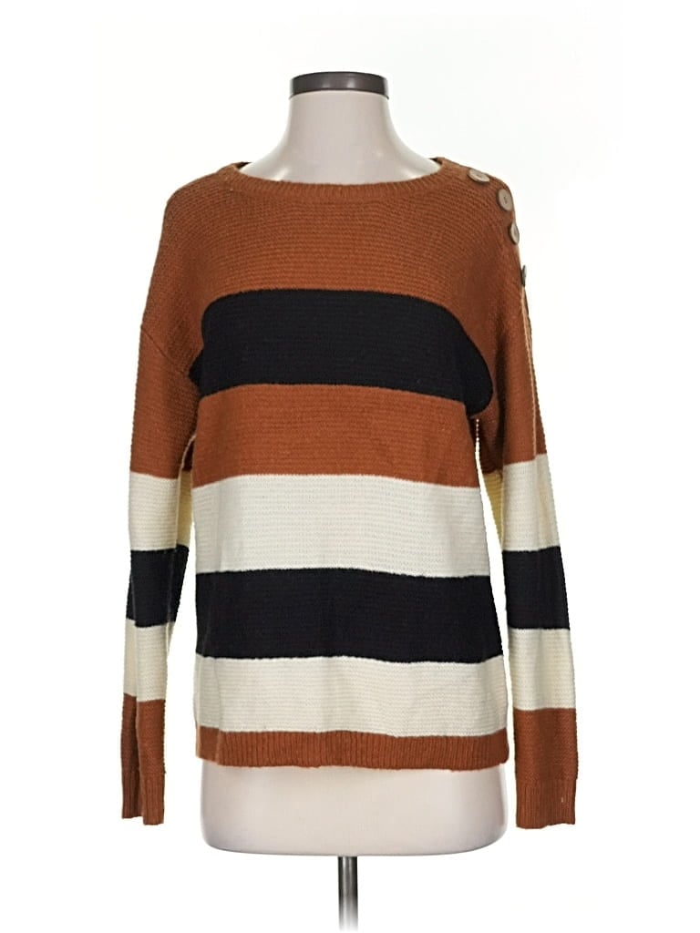 Pre-owned Alya Pullover Sweater In Brown