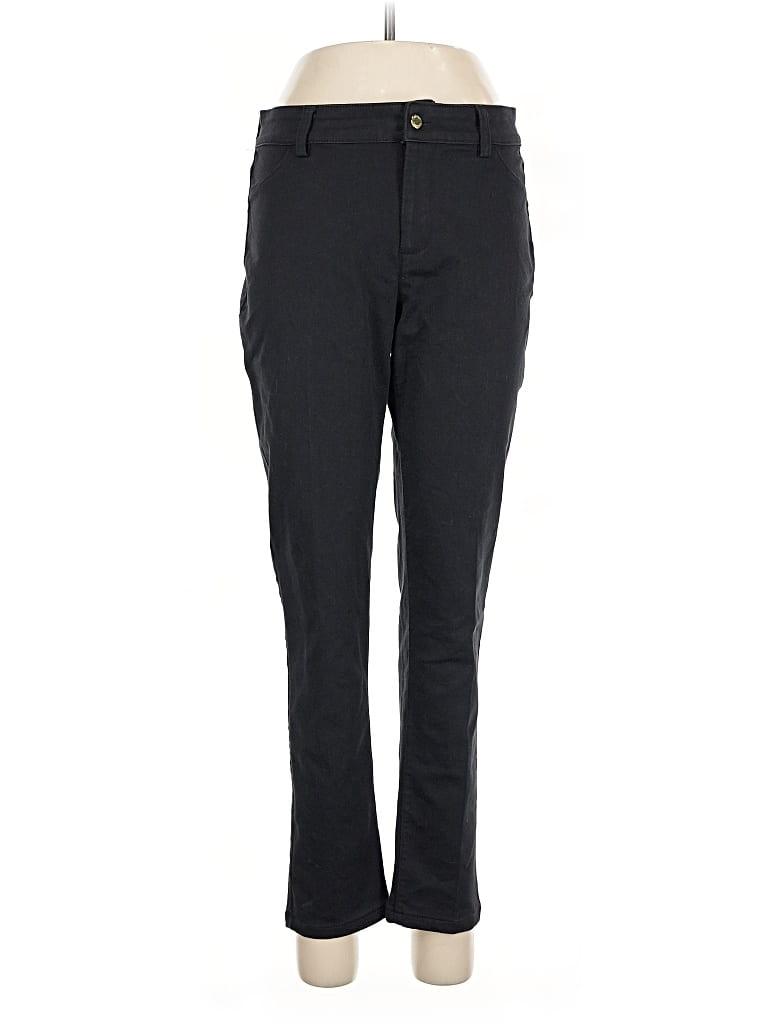 Pre-owned Calvin Klein Casual Pants In Black