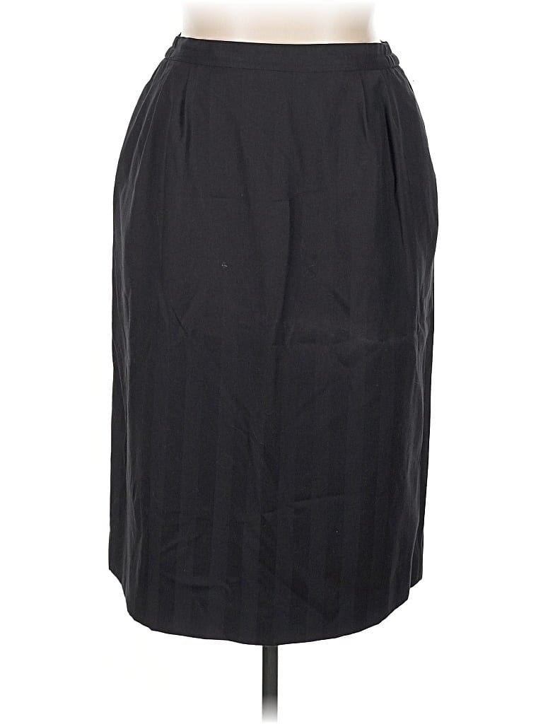 Pre-owned Worthington Formal Skirt In Black