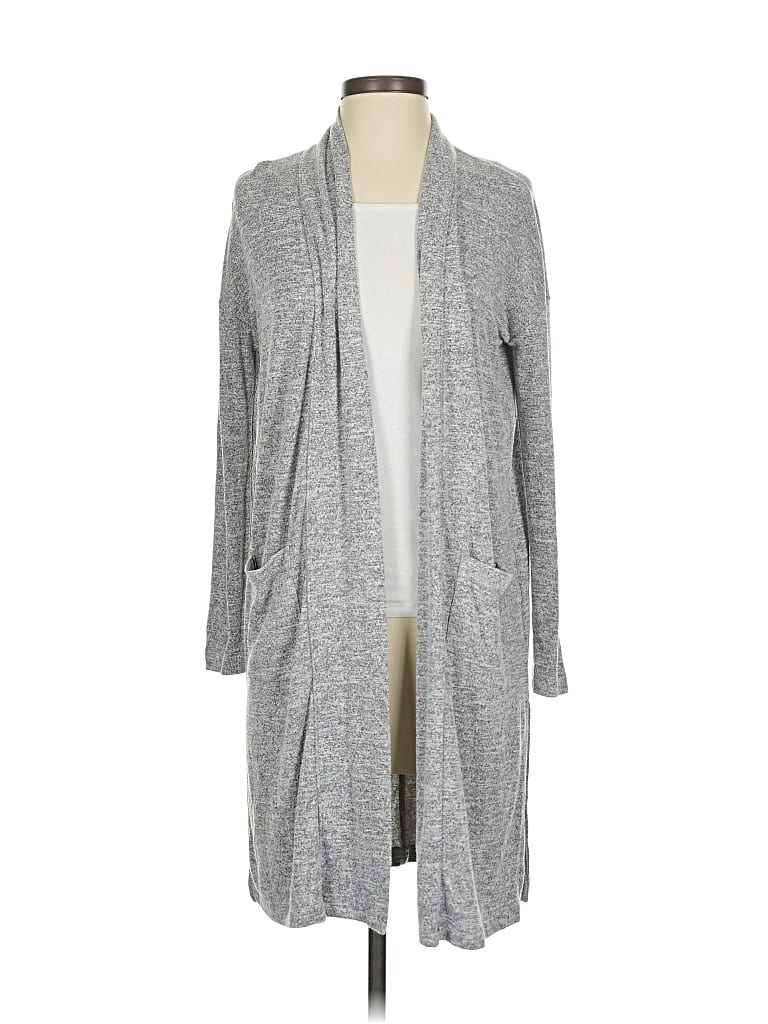 Pre-owned Banana Republic Factory Store Cardigan Sweater In Gray