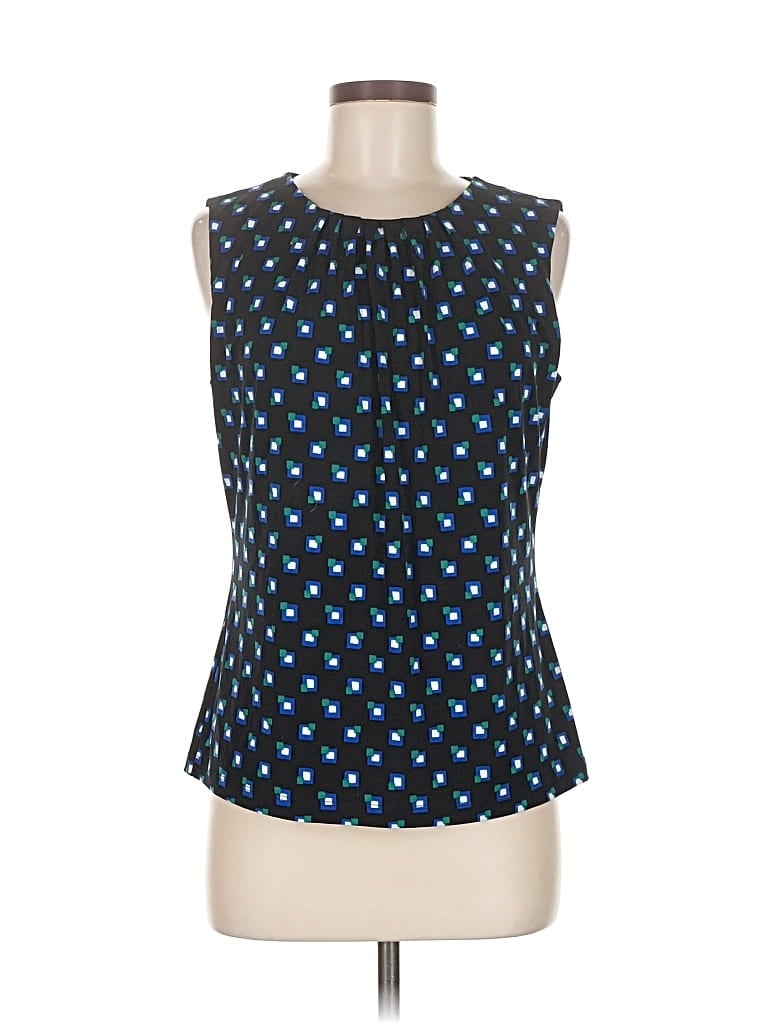 Pre-owned Calvin Klein Sleeveless Blouse In Blue