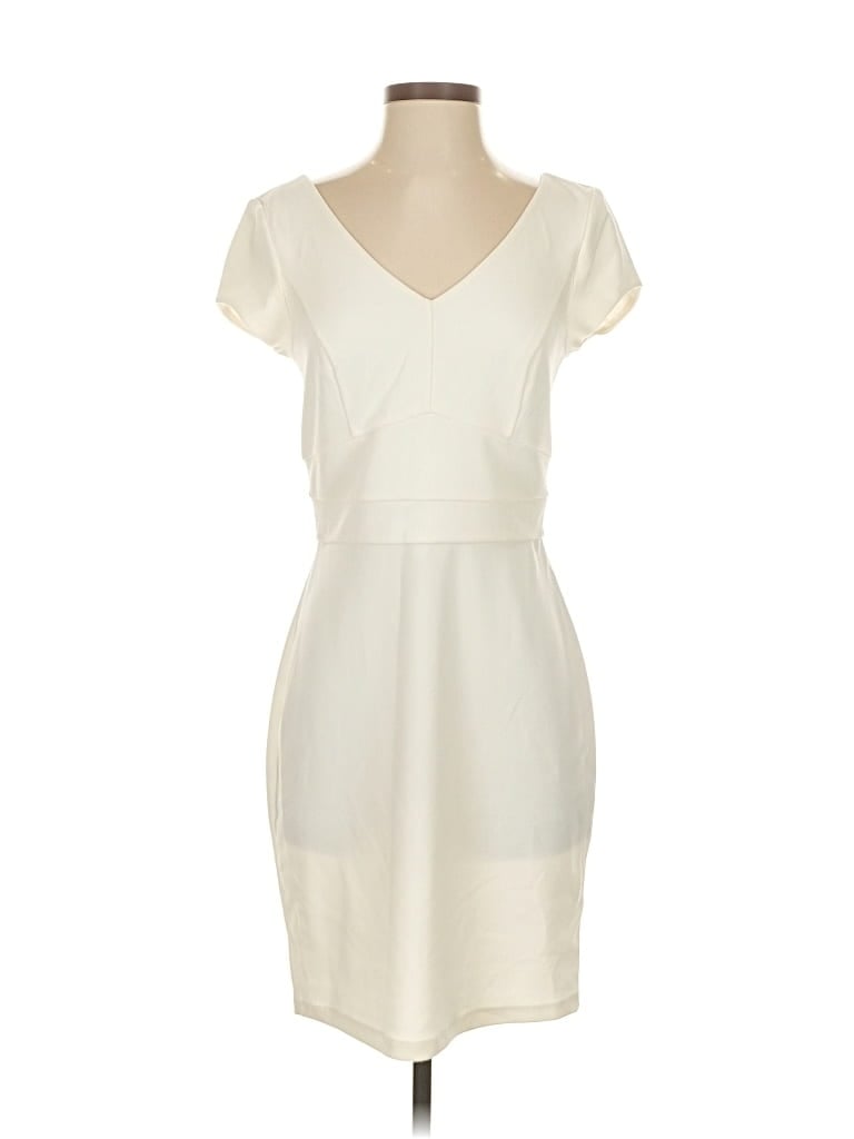Pre-owned Express Casual Dress In White