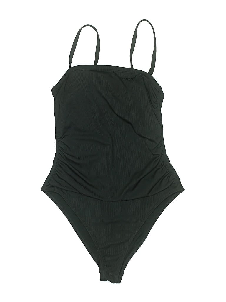 Pre-owned Shade & Shore One Piece Swimsuit In Black