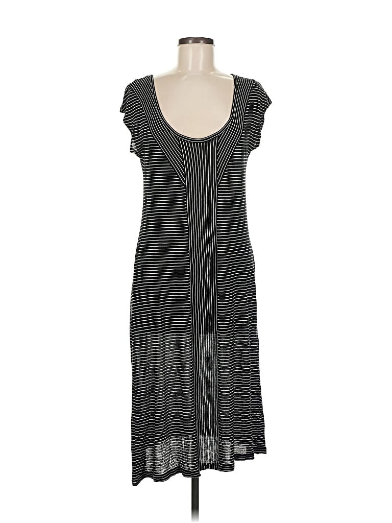 Pre-owned Hi-line Casual Dress In Black