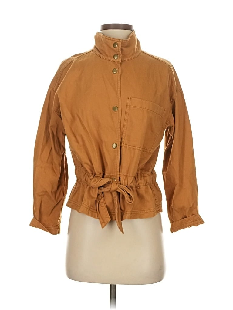Pre-owned Madewell Jacket In Brown