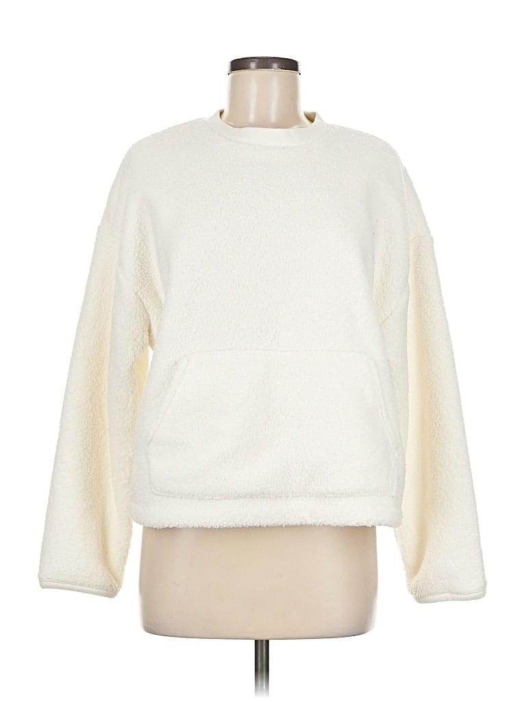 Pre-owned Gap Pullover Sweater In White