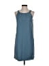 Tevrow+Chase Solid Teal Casual Dress Size 4 - photo 1