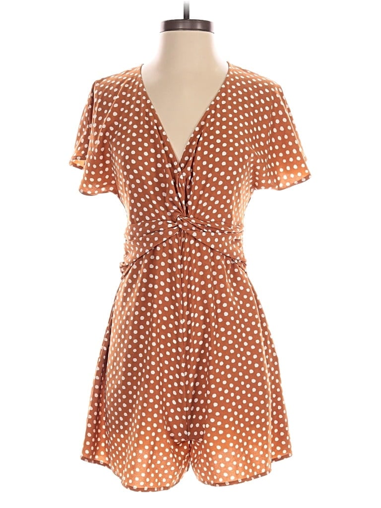 Pre-owned Leith Romper In Orange