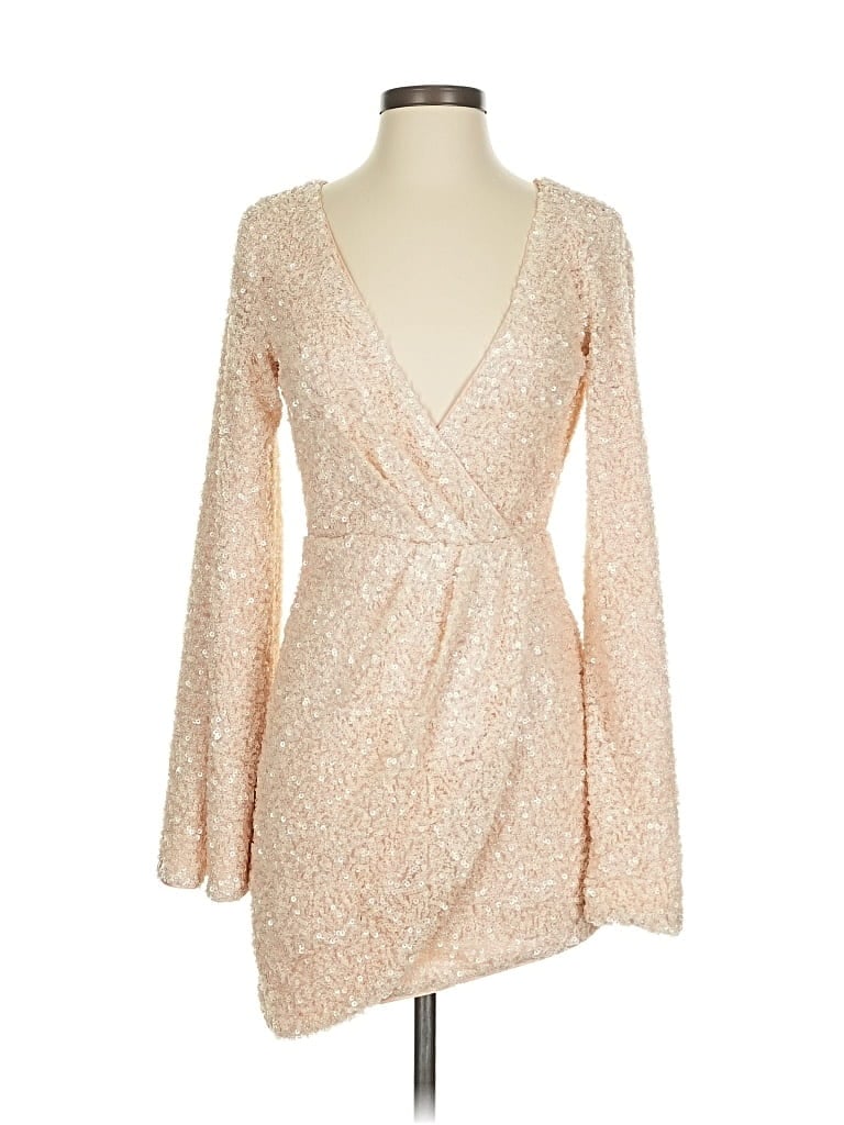 Pre-owned Michael Costello X Revolve Cocktail Dress In Brown