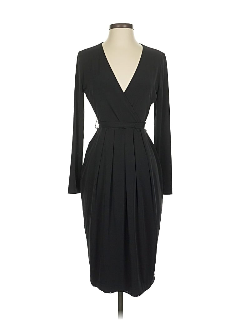 Pre-owned Calvin Klein Cocktail Dress In Black