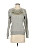 BCBGMAXAZRIA Silver Pullover Sweater Size XXS - photo 1