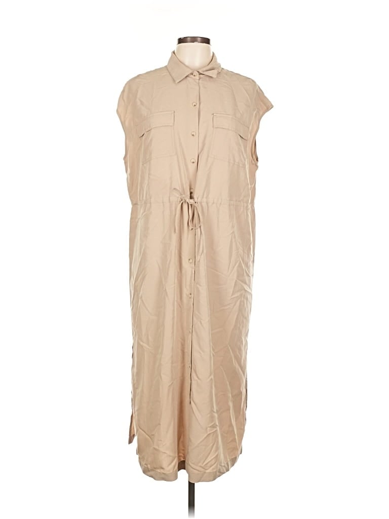 Pre-owned Old Navy Casual Dress In Brown