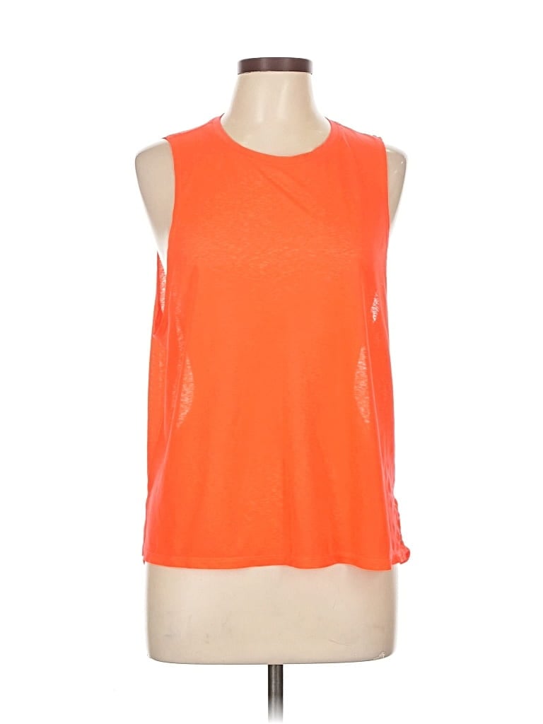 Pre-owned Gap Fit Sleeveless T-shirt In Orange