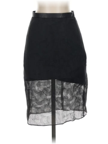 Tibi Leather Skirt (view 1)