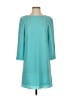 Tibi 100% Polyester Solid Teal Casual Dress Size 0 - photo 1