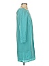 Tibi 100% Polyester Solid Teal Casual Dress Size 0 - photo 4