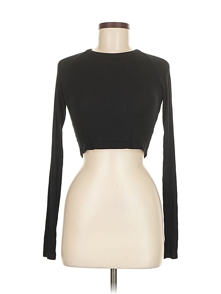 Pre-owned Alix Nyc Long Sleeve T-shirt In Black