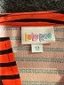 Lularoe Stripes Orange Jacket Size 12 - photo 3