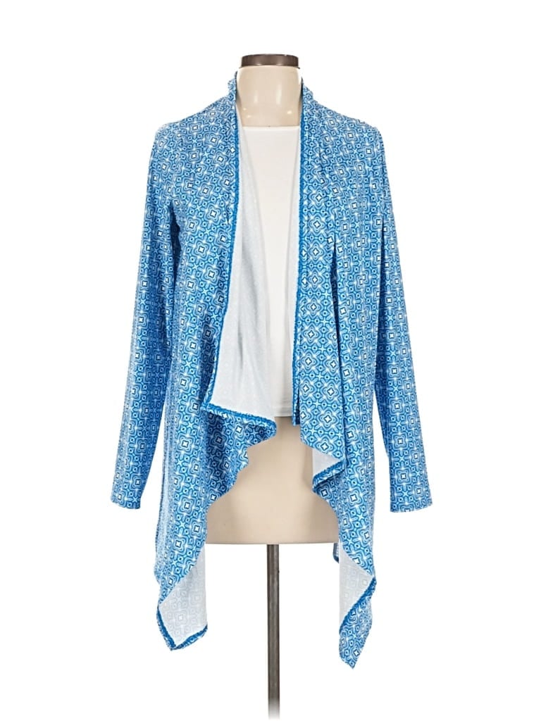 Click to view more detailed imagery on our partner's website Pre-owned Lands' End Kimono In Blue