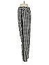 Intermix 100% Silk Houndstooth Black Silk Pants Size P (petite) - photo 4