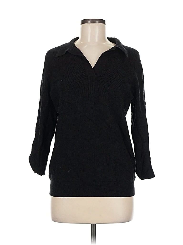 Pre-owned Unbranded Pullover Sweater In Black