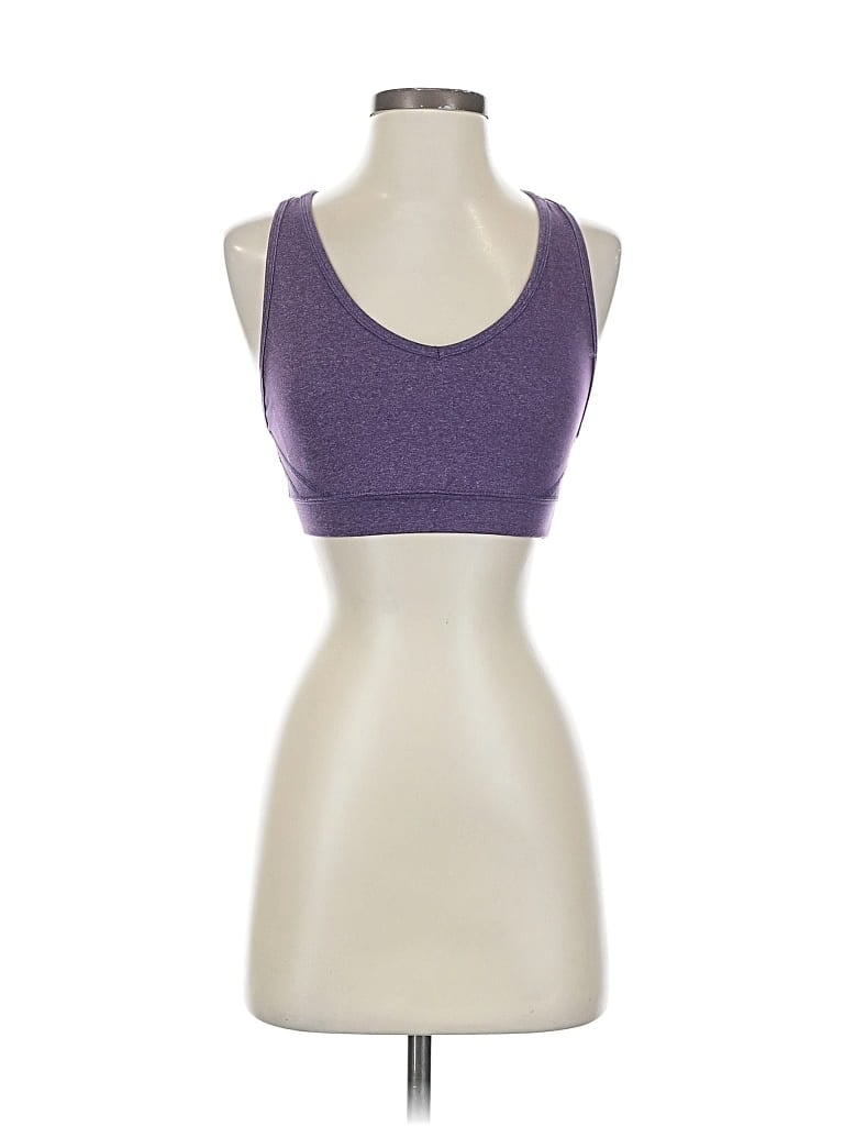 Pre-owned Active By Old Navy Sleeveless Top Purple Halter Neckline Tops