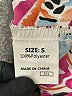Assorted Brands 100% Polyester Print Red Casual Dress Size S - photo 8