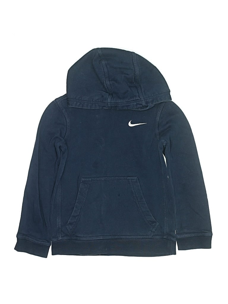 Click to view more detailed imagery on our partner's website Pre-owned Nike Kids' Pullover Hoodie In Blue