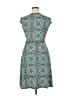 B. Darlin Paisley Teal Blue Casual Dress Size XL - photo 2