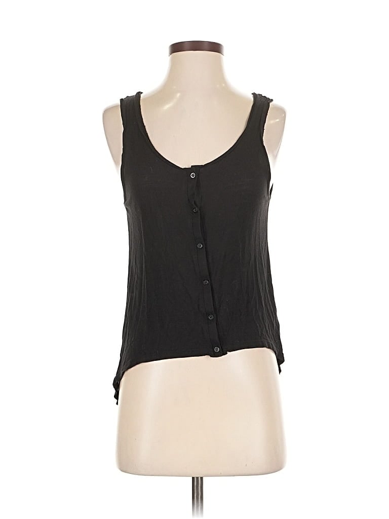 Pre-owned Divided By H&m Sleeveless Blouse In Black