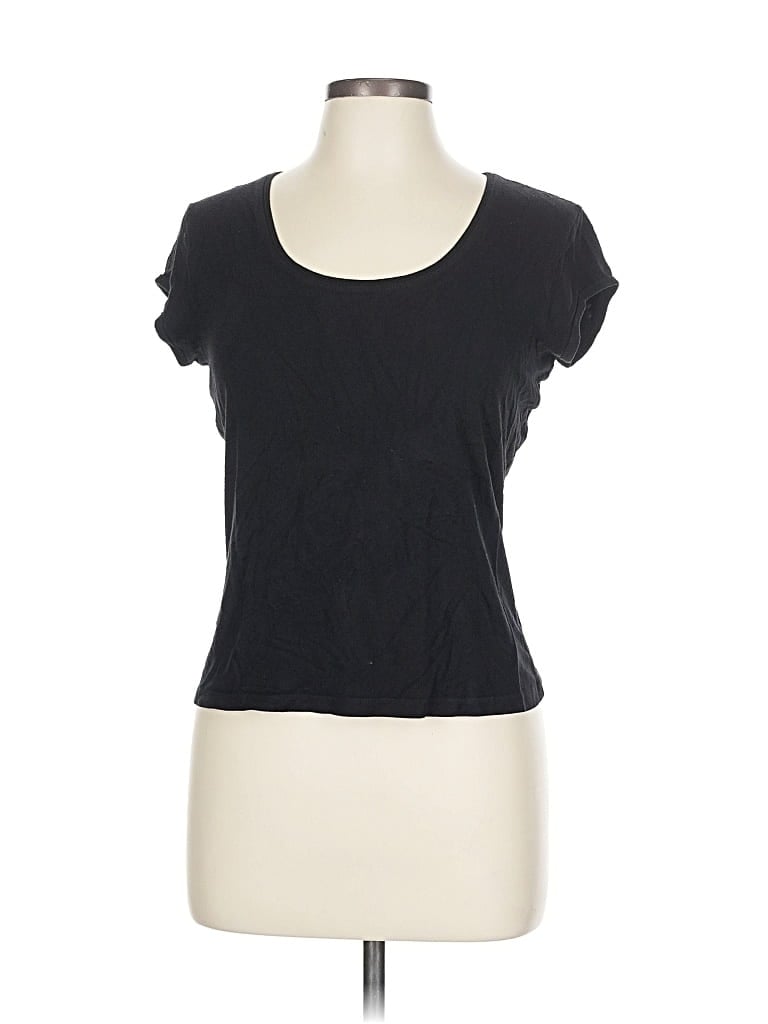 Pre-owned Context Short Sleeve T-shirt In Black